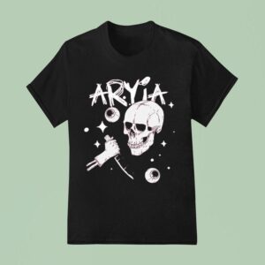 Aryia Skull Knife T Shirt