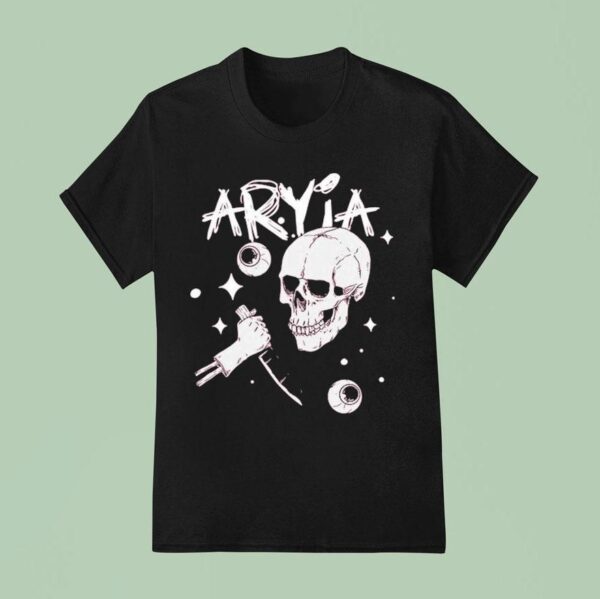 Aryia Skull Knife T Shirt