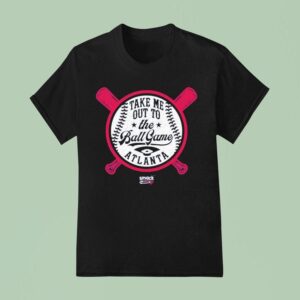 Atlanta Braves Baseball Take Me Out To The Ball Game Smack Jr T Shirt