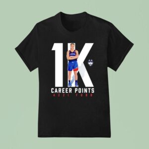Azzi Fudd Career Point K Uconn Huskies Basketball T Shirt