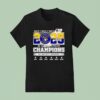 Back Back Back Milwaukee Brewers Nl Central Division Champions T Shirt