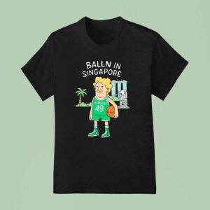 Balln In Singapore Token Basketball T Shirt