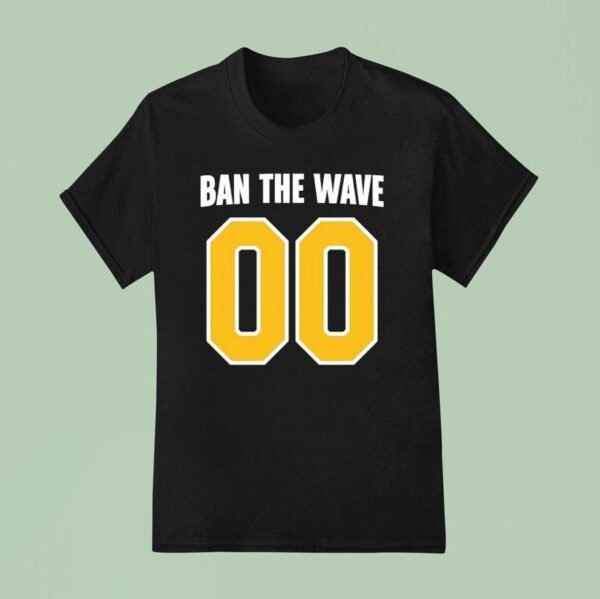 Ban The Wave Milwaukee Brewers T Shirt