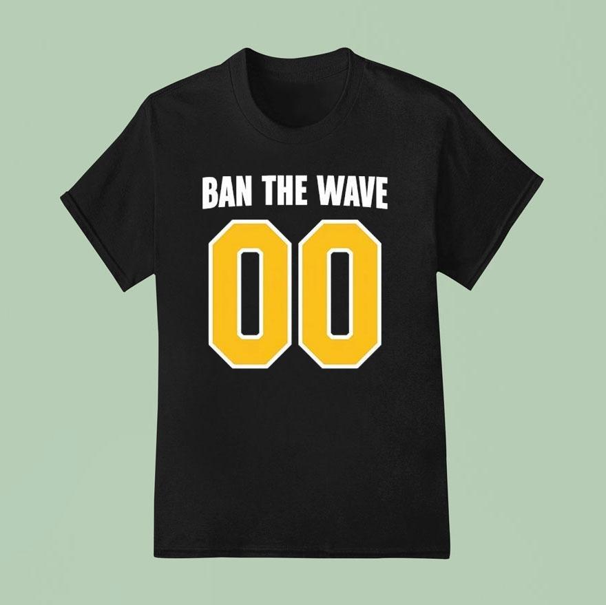 Ban The Wave Milwaukee Brewers T Shirt