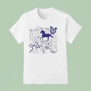 Bane Mustangs Doodle Together We Can T Shirt