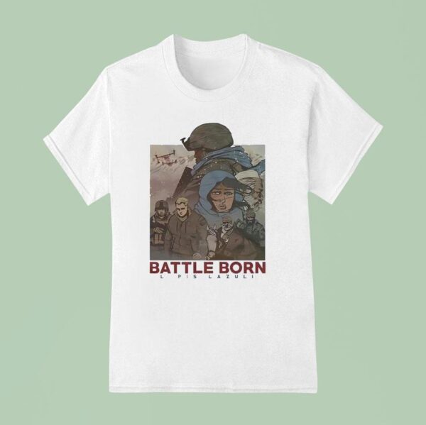 Battle Born Lapis Lazuli T Shirt