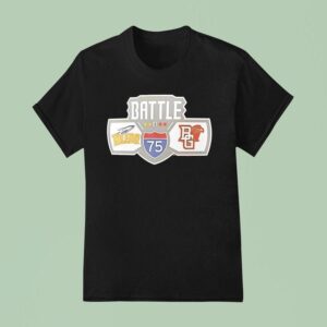 Battle Of Interstate Toledo Rockets Vs Bowling Green Falcons T Shirt