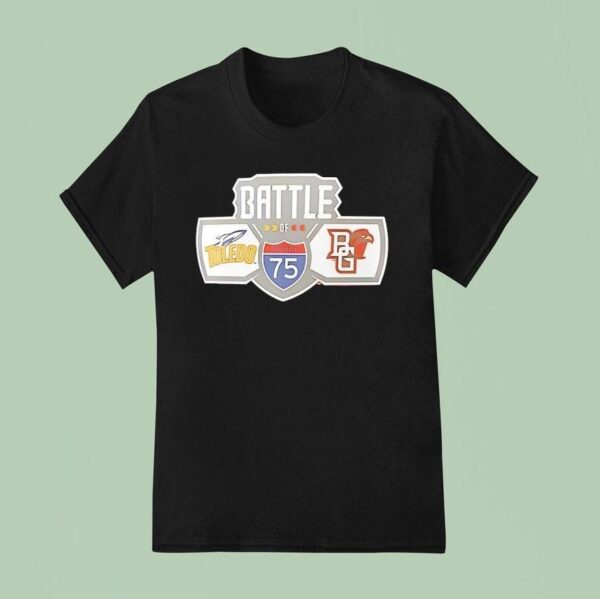 Battle Of Interstate Toledo Rockets Vs Bowling Green Falcons T Shirt