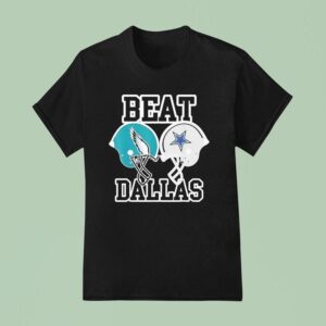 Beat Philadelphia Eagles Vs Dallas Cowboy Helmets T Shirt