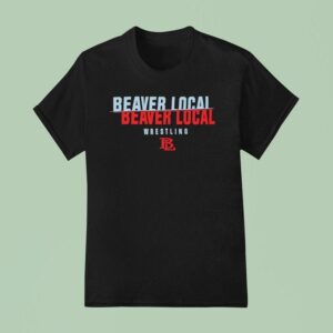 Beaver Local Wrestling Logo T Shirt
