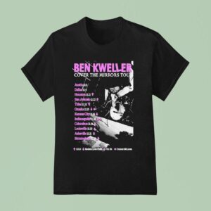 Ben Kweller Cover The Mirrors Tour Dates T Shirt