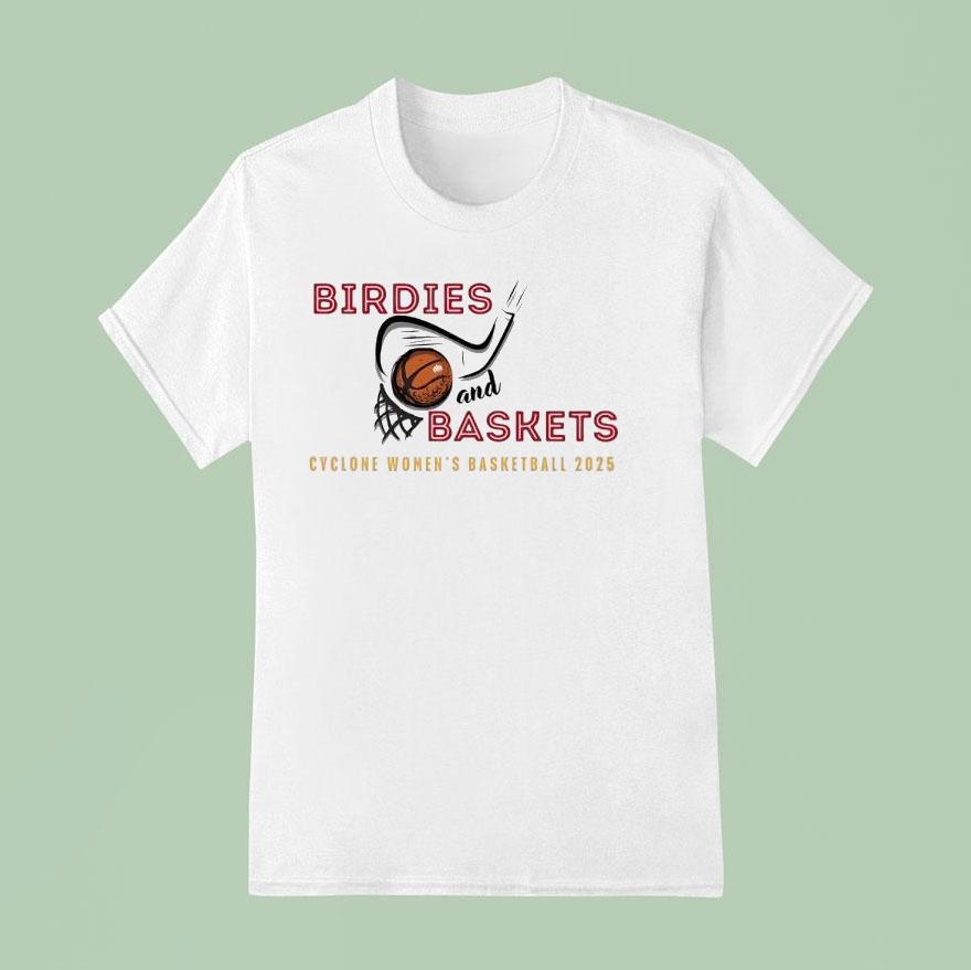 Birdies And Baskets Cyclone Women S Basketball T Shirt