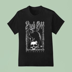 Blackcraft Cult F Off Black Cat Skull T Shirt