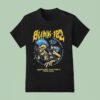 Blink Missionary Impossible Tour Road Skeleton Punk Rock T Shirt