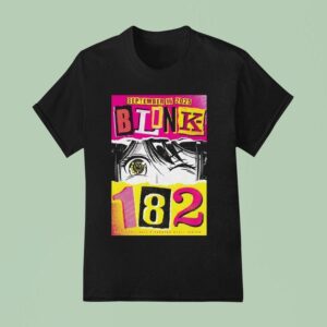 Blink Sep Riverbend Music Center Cincinnati Oh Anime Eyes T Shirt