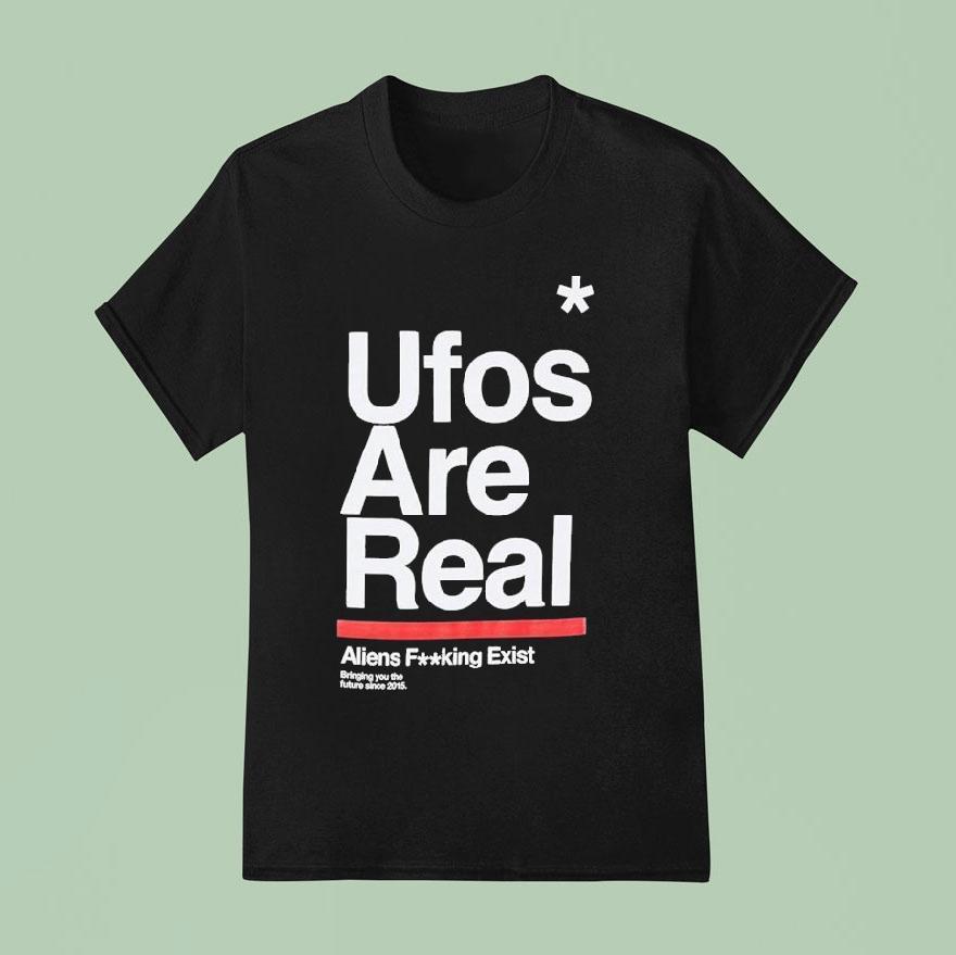 Blink Ufos Are Real Alien Fucking Exis T Shirt