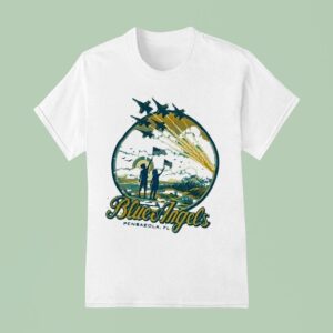 Blue Angels Beach Buzz Pensacola Fl Naval Aviation Museum T Shirt