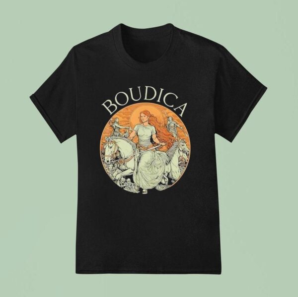 Boudica Warior Queen Celtic Iceni Tribes T Shirt