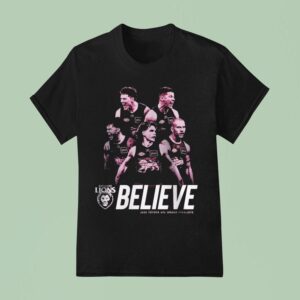 Brisbane Lions Believe Toyota Afl Grand Finalists T Shirt