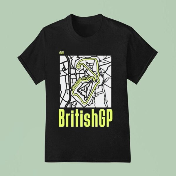 British Gp Silverstone Circuit F T Shirt
