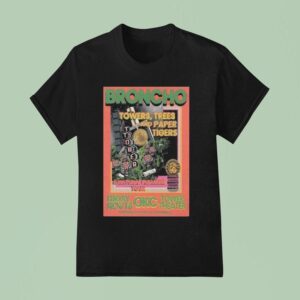 Broncho Tower Theatre In Oklahoma City Ok T Shirt