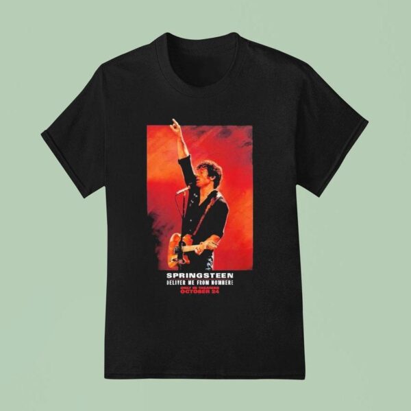 Bruce Springsn Movie Springsn Deliver Me From Nowhere Starring Jeremy Allen White In Theaters October T Shirt
