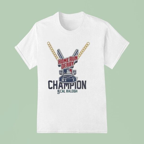 Cal Raleigh Seattle Mariners Home Run Derby Champion T Shirt