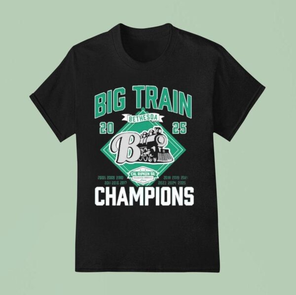Cal Ripken Sr Bethesda Big Train Champions T Shirt