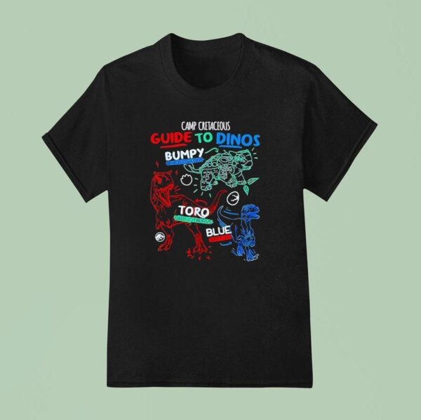 Camp Cretaceous Guide To Dinos T Shirt