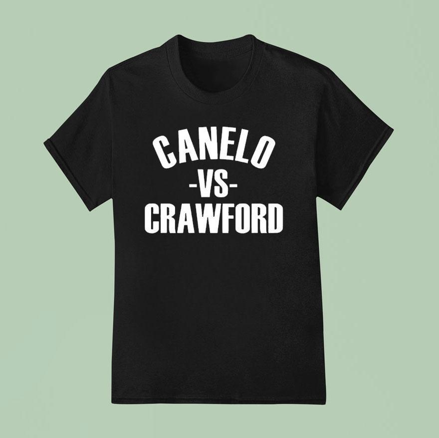 Canelo Vs Crawford Boxing T Shirt
