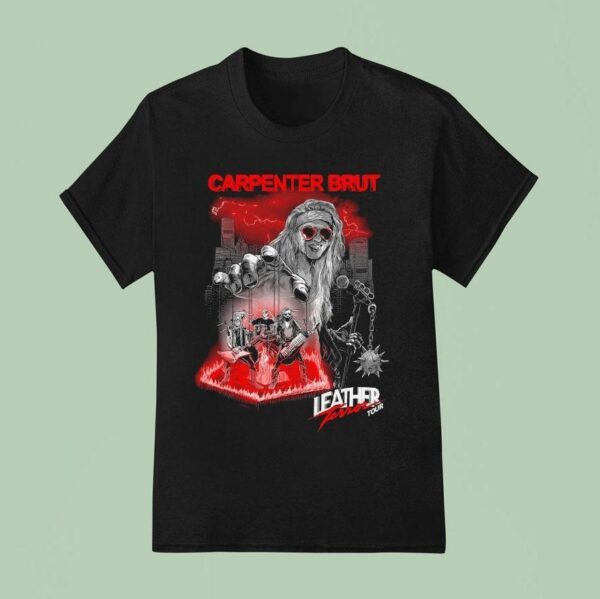 Carpenter Brut Leather Terror Tour T Shirt
