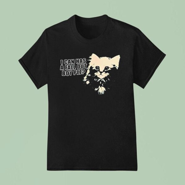 Cat I Can Has A Fall Out Boy Plz T Shirt