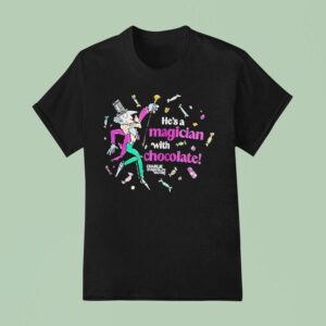 Charlie And The Chocolate Factory Magician With Chocolate T Shirt