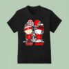 Charlie Brown Cleveland Browns Vs Snoopy Ohio State Buckeyes City Skyline T Shirt