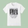 Charlie Kirk A True Patriot This Is America S Turning Point T Shirt