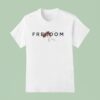 Charlie Kirk Freedom Blood T Shirt