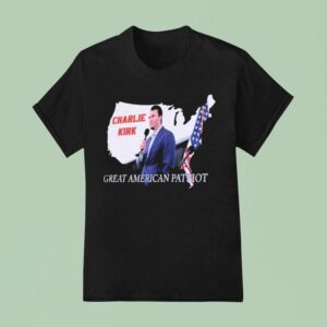 Charlie Kirk Great American Patrio T Shirt