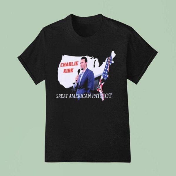 Charlie Kirk Great American Patrio T Shirt