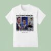Charlie Kirk In Loving Memory Gone But Never Forgotten T Shirt