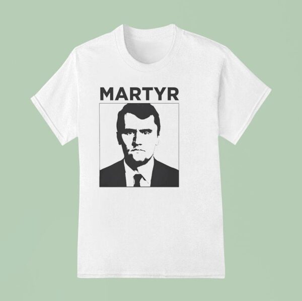 Charlie Kirk Martyr Portrai T Shirt
