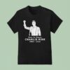 Charlie Kirk Rest In Peace Portrai T Shirt