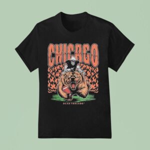 Chicago Bears Dead Threads Skeleton T Shirt