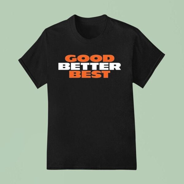 Chicago Bears Good Better Best Scratch T Shirt