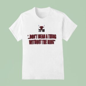 Chicago Bulls Don T Mean A Thing Without The Ring T Shirt