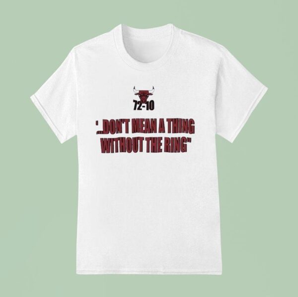 Chicago Bulls Don T Mean A Thing Without The Ring T Shirt