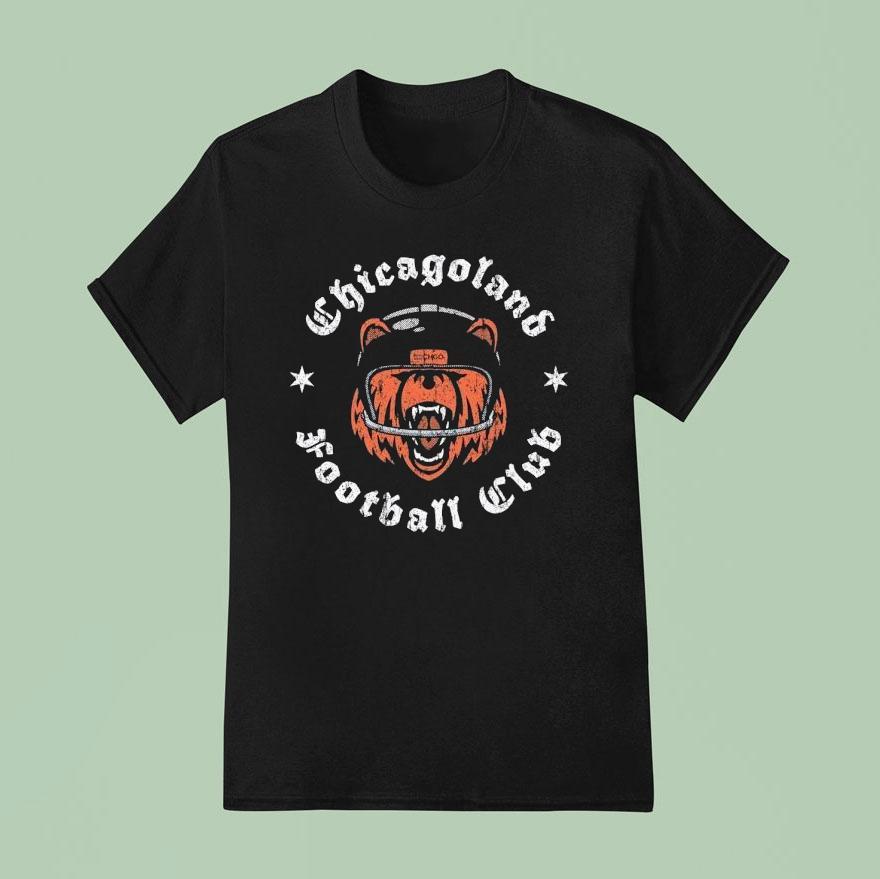 Chicagoland Chicago Bears Football Club T Shirt