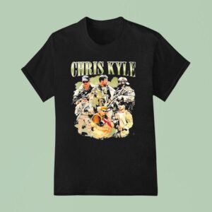 Chris Kyle United States Navy Seal Sniper T Shirt