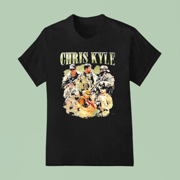Chris Kyle United States Navy Seal Sniper T Shirt