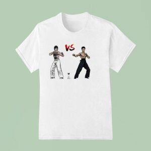 Chuck Norris Vs Bruce Lee T Shirt