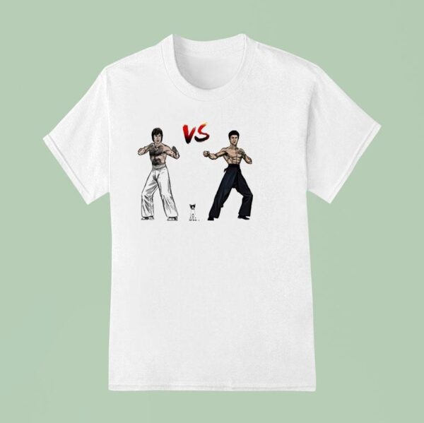 Chuck Norris Vs Bruce Lee T Shirt